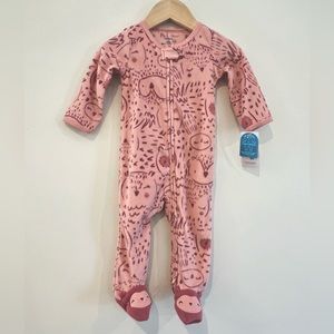 NWT Carter’s Pink Fleece Footie Pajamas 9 months
